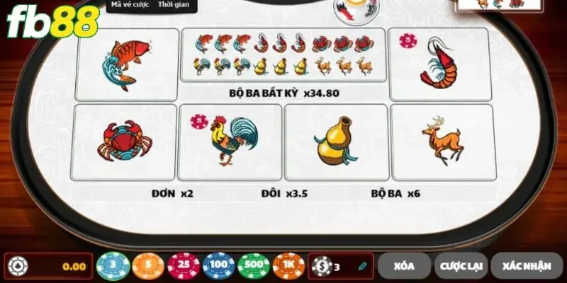 Bầu cua tôm cá FB88